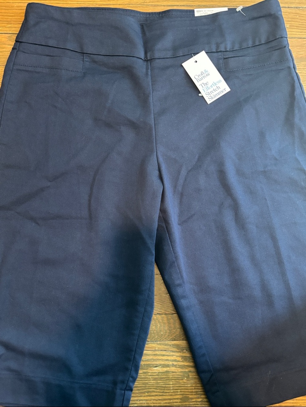 croft & barrow Navy Dress Shorts